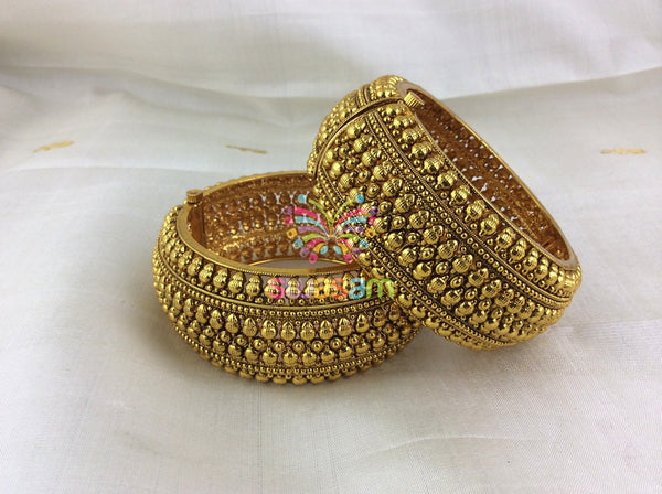 Antique Gold plated Bangles