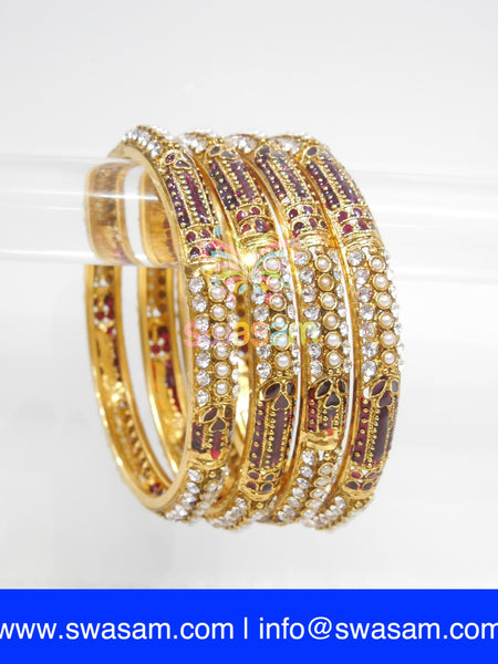 Polki Bangles