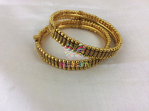 Gold plated Bangles