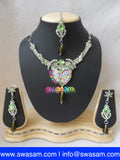 Necklace Paroot green