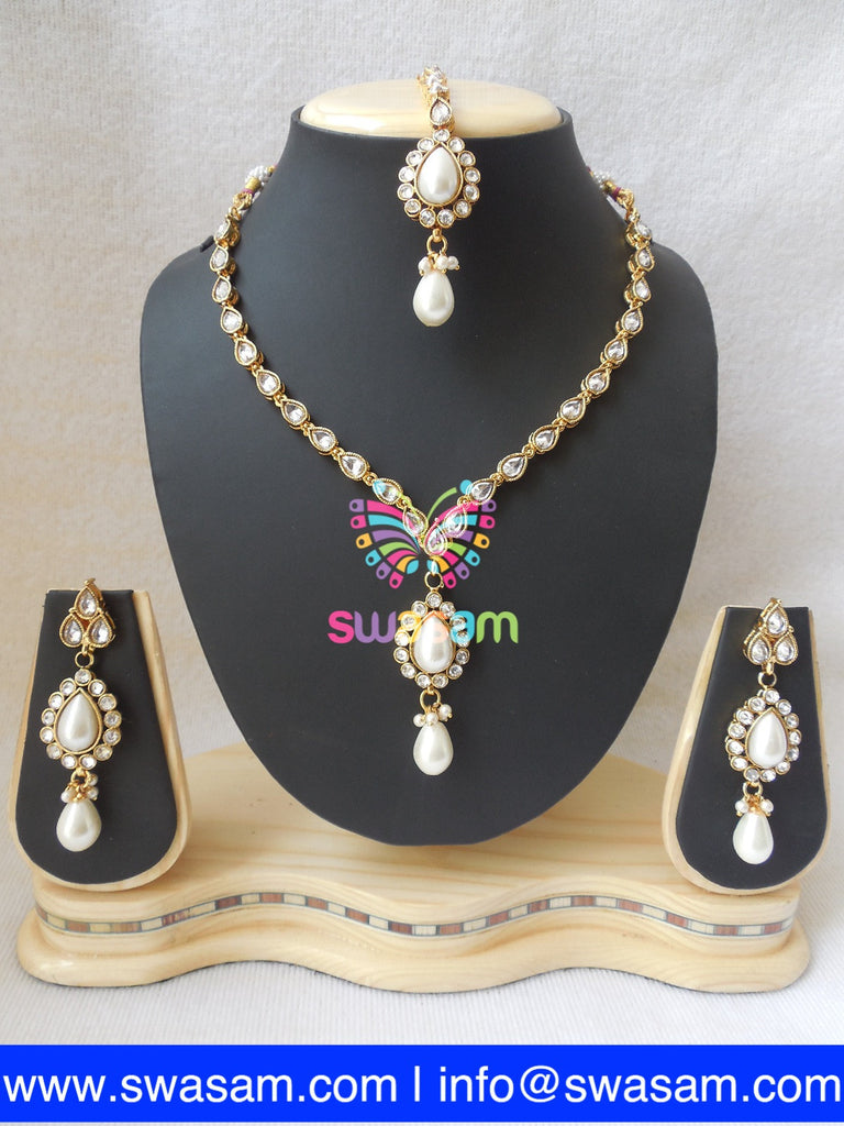 Pearl Necklace set