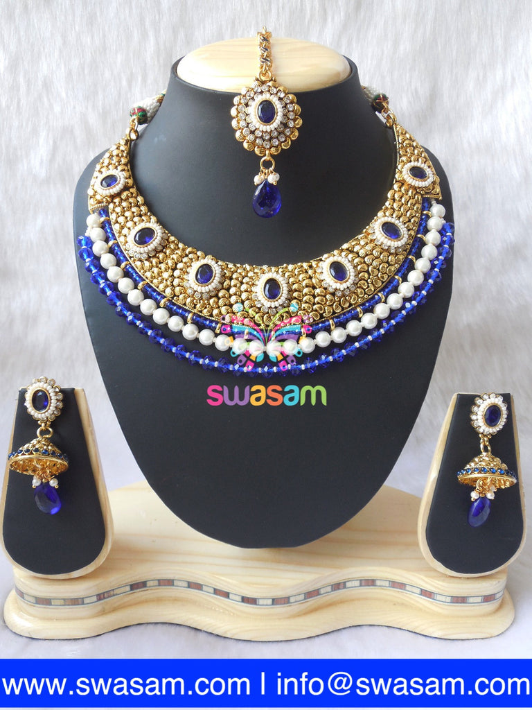 Necklace Royal Blue