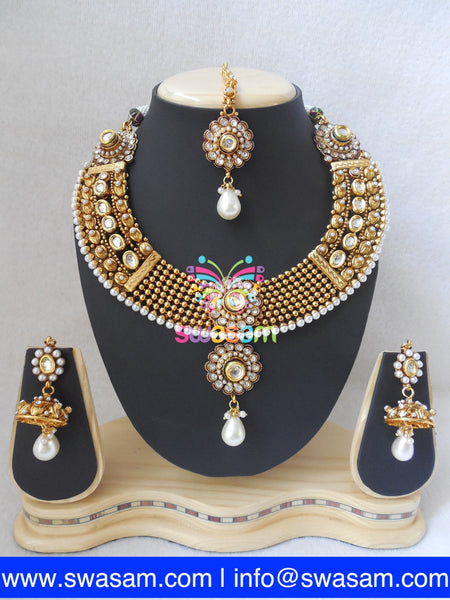 Pearl Necklace set