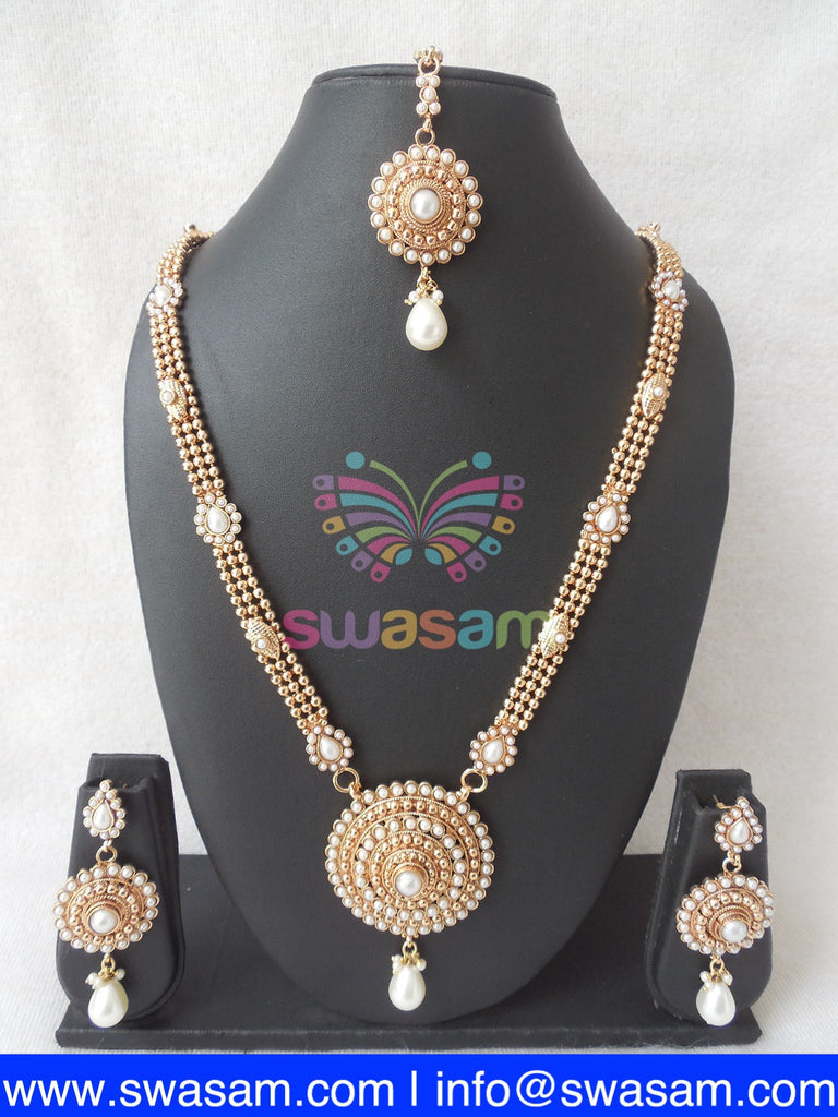 Pearl Necklace set