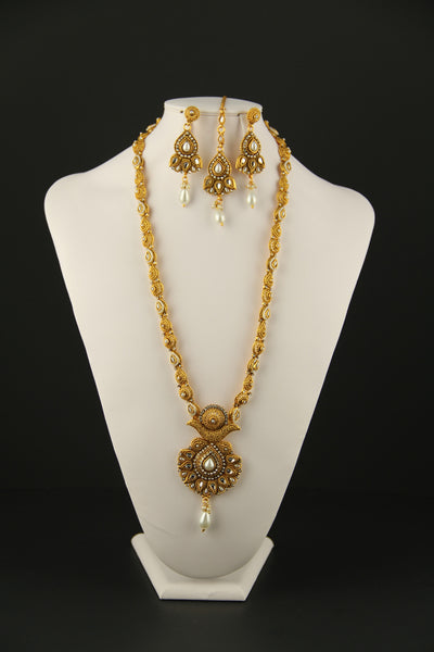 Long Necklace Pearl