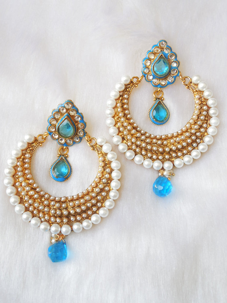 Polki Earings Firoza