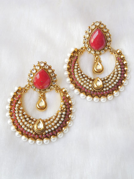 Polki Earings