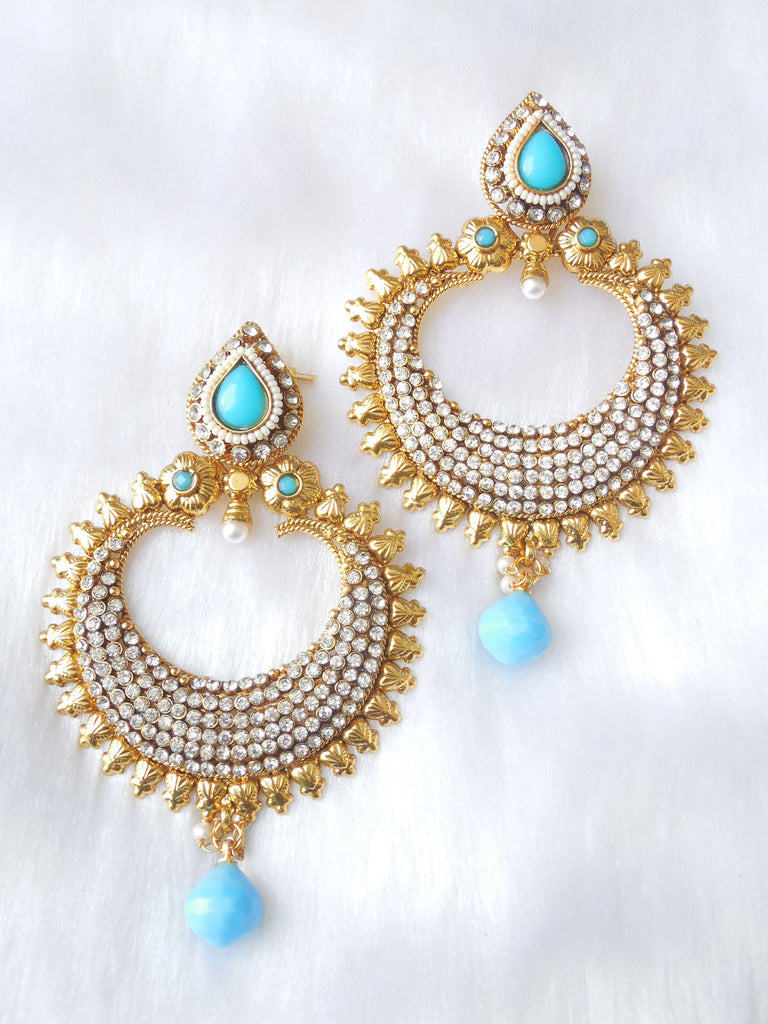 Polki Earings Firoza