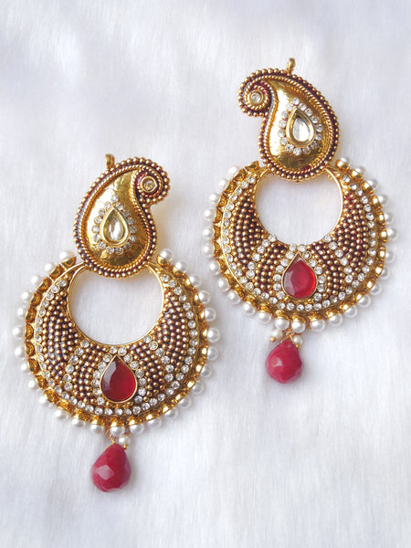 Polki Earings