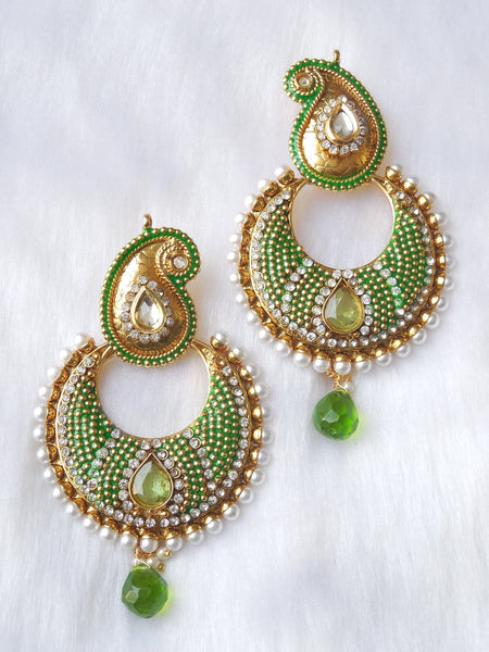 Polki Earings