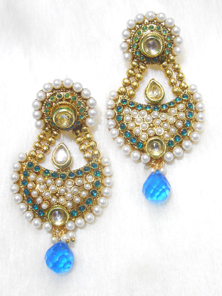 Polki Earings Firoza