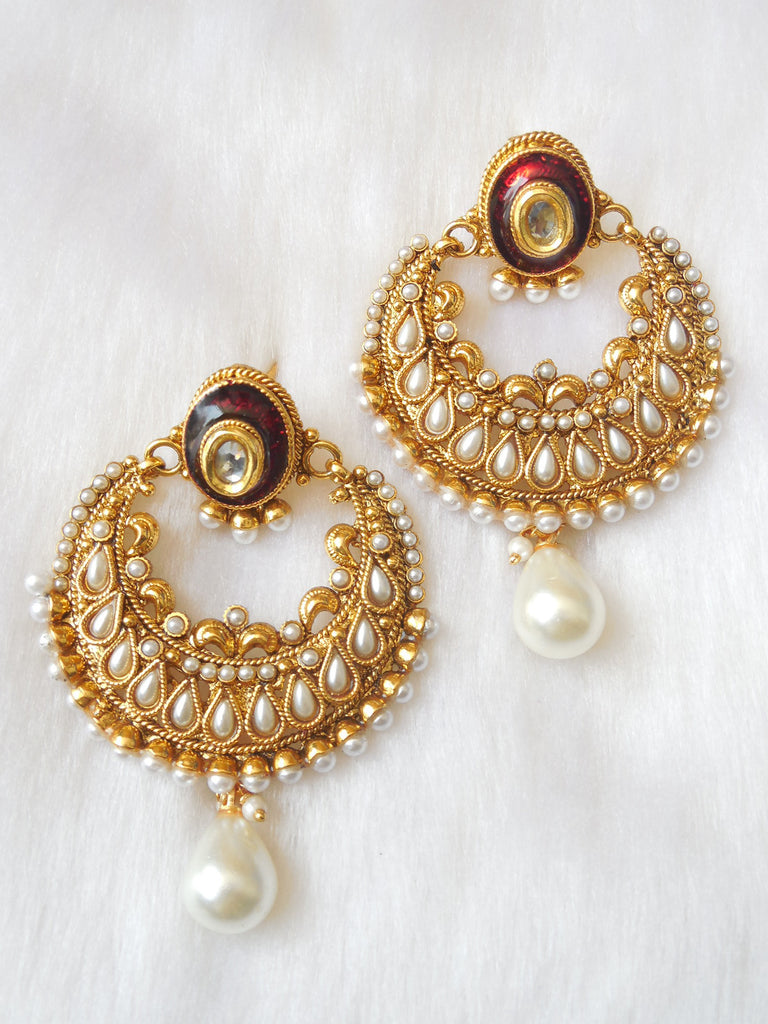 Polki Earings