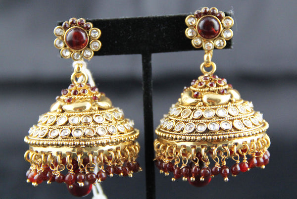 Root Catalog > Swasam > Jewelry > Earrings > Jhumka