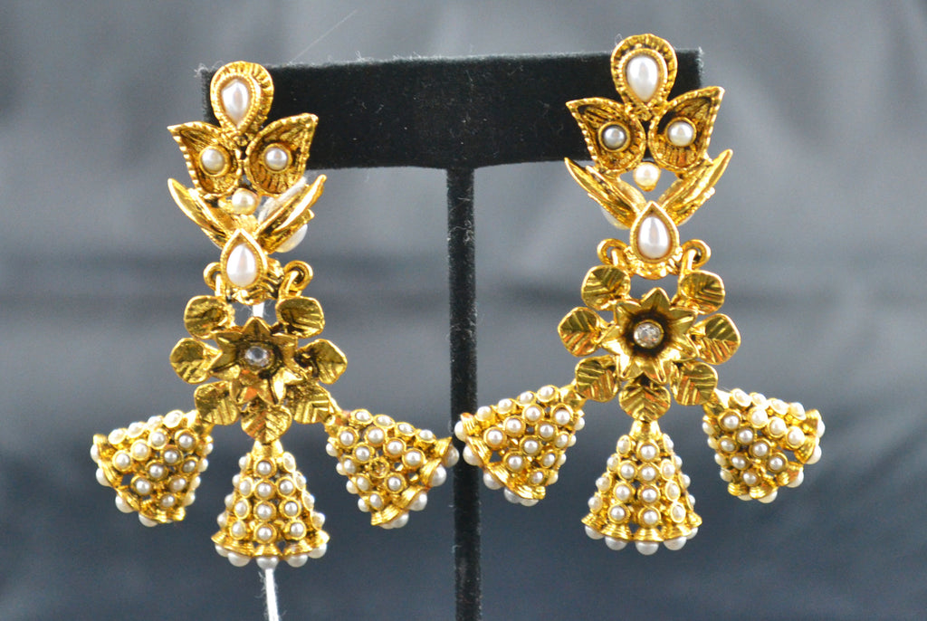 Pearl Spike Designer earring