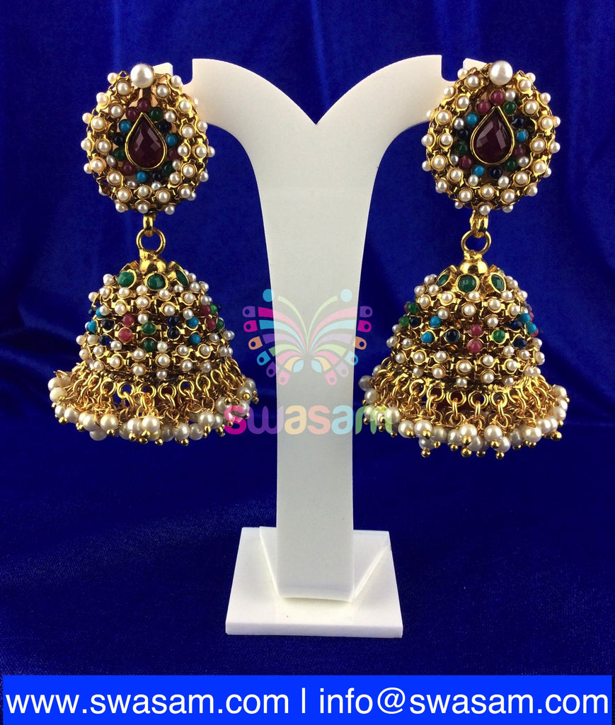 Jhumka Large Multi Colour