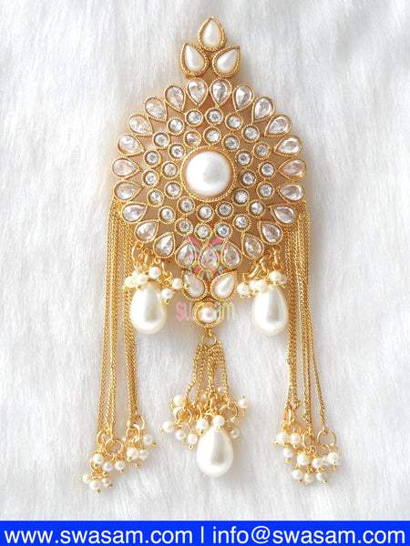 Hair Piece Pearl (Choti)