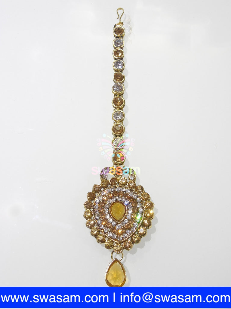 Tikka with Perls and White Stones