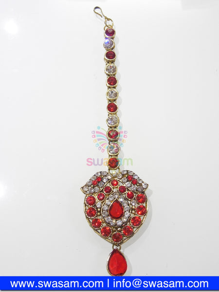 Tikka with Perls and White Stones