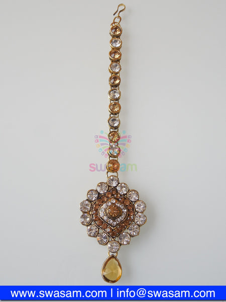 Tikka with Perls and White Stones