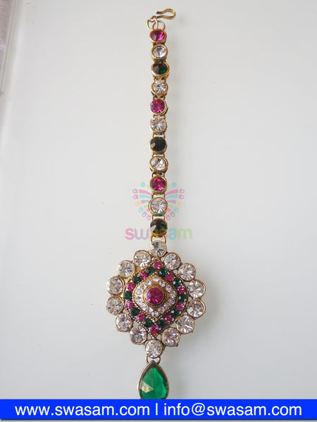 Tikka with Perls and White Stones