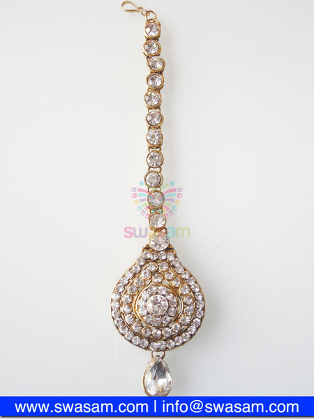 Tikka with Perls and White Stones